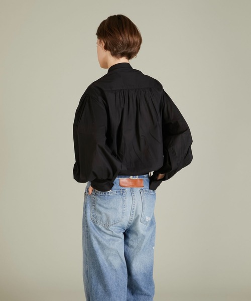 crinkle crinkle crinkle ドット リボン シャツ crinkle crinkle crinkle（クリンクル クリンクル クリンクル