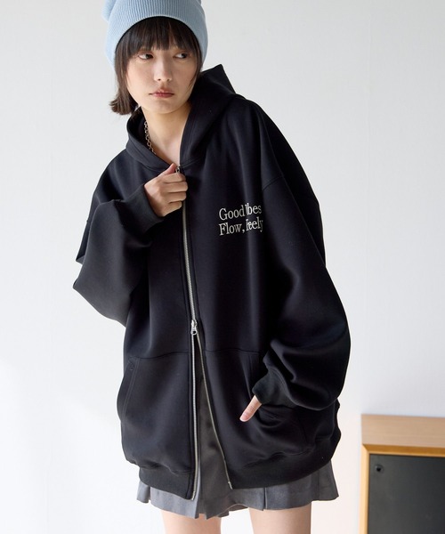 PBLIM パーカー 「UNISEX/セットアップ対応」ロゴポンチパーカー 