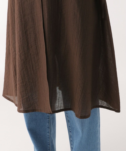 「Elura」 ノースリーブワンピース FREE グレイッシュベージュ レディース_画像2