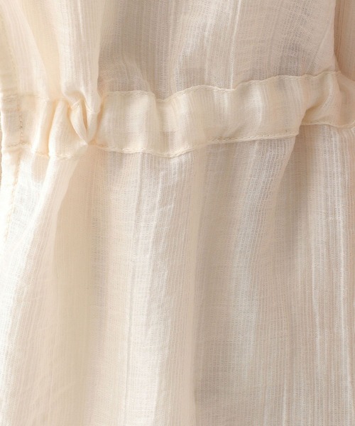 「Elura」 ノースリーブワンピース FREE グレイッシュベージュ レディース_画像4
