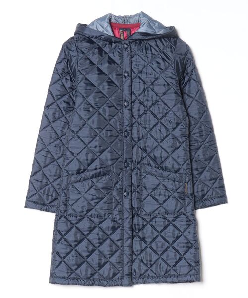 LAVENHAM（ラベンハム） キルティングコート「-コラボ」 36 ネイビー