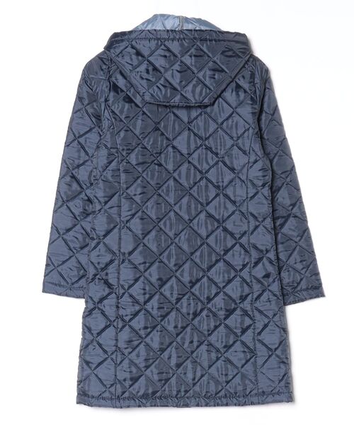 「LAVENHAM」 キルティングコート「-コラボ」 36 ネイビー レディース_画像2