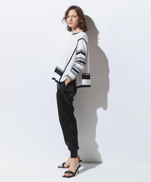 「DES PRES」 イージーパンツ 34 ベージュ レディース_画像3