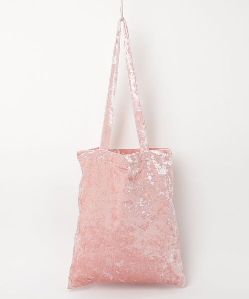 「Uhr」 ワンポイントトートバッグ - ピンク レディース_画像2