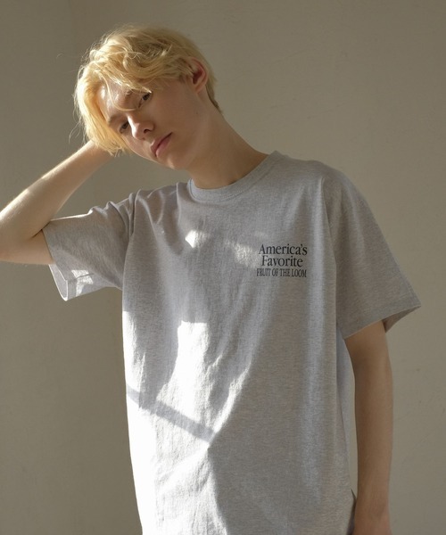 「FRUIT OF THE LOOM」 半袖Tシャツ X-LARGE ブラック メンズ_画像3