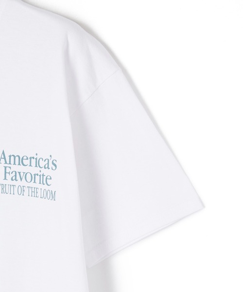 「FRUIT OF THE LOOM」 半袖Tシャツ X-LARGE ブラック メンズ_画像7