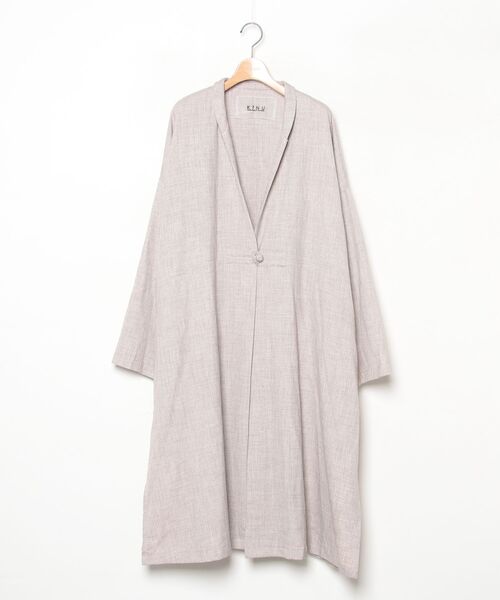 新品未開封◆グレー 定価¥15,490◆ロングコート【antiqua】 antiqua（アンティカ） コート FREE グレー レディース : ZOZOTOWN