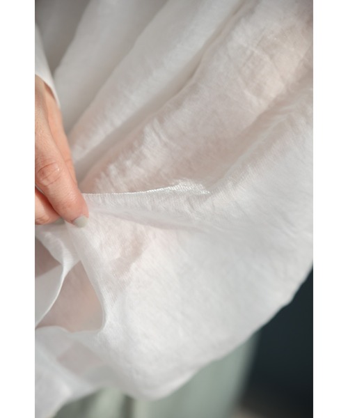 「CAWAII」 長袖シャツ FREE ベージュ レディース_画像2