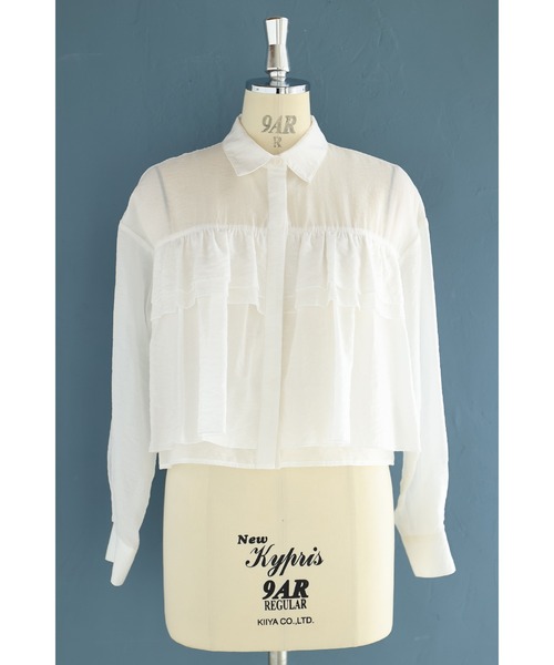 「CAWAII」 長袖シャツ FREE ベージュ レディース_画像4