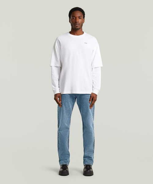 G-STAR RAW tシャツ Double Sleeve Loose T-Shirt/ダブルスリーブ
