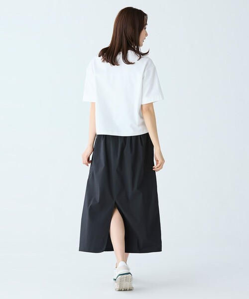 「LACOSTE」 ロングスカート 36 ブラック レディース_画像4