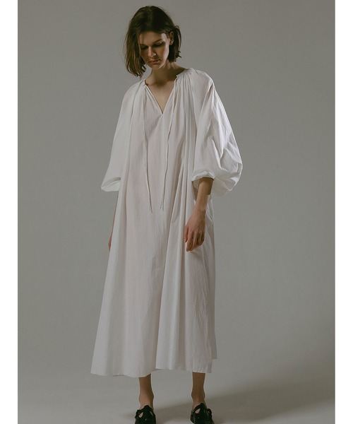 「enchainement」 長袖ワンピース 1 ブラック レディース_画像2