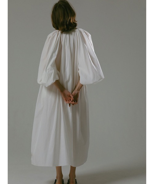 「enchainement」 長袖ワンピース 1 ブラック レディース_画像7