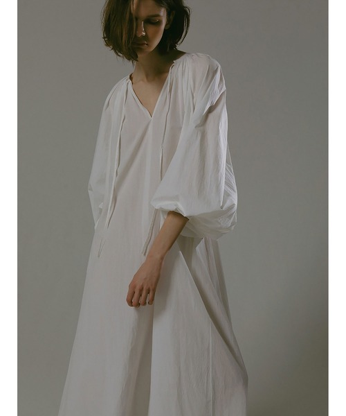 「enchainement」 長袖ワンピース 1 ブラック レディース_画像9