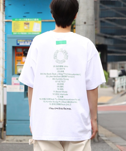 「A FEW GOOD KIDS」 半袖Tシャツ M ホワイト メンズ_画像3