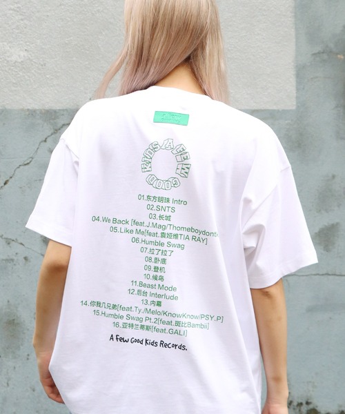 「A FEW GOOD KIDS」 半袖Tシャツ M ホワイト メンズ_画像4