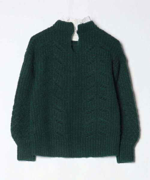 「Ted Baker」 長袖ニット 0 グリーン レディース_画像2