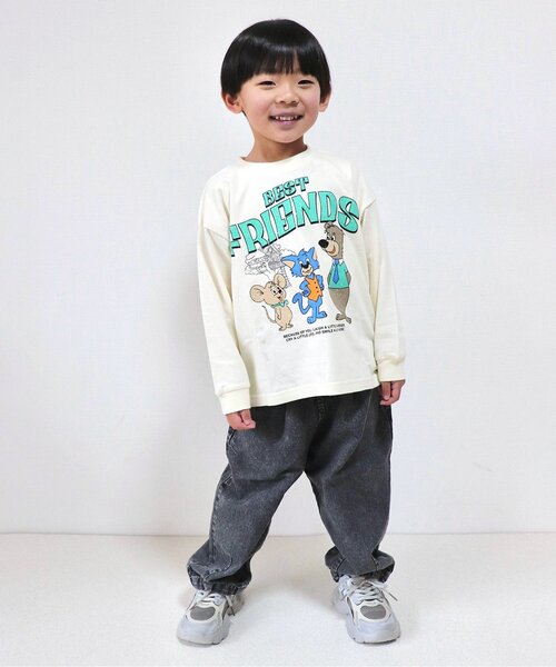 BREEZE（ブリーズ） tシャツ ヴィンテージグラフィック長袖Tシャツ