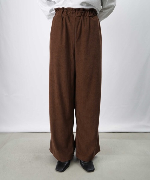 「LUCA/LADY LUCK LUCA」 イージーパンツ FREE ブラウン レディース_画像8