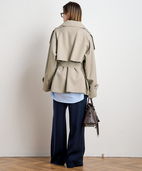 AP STUDIO トレンチコート AP STUDIO トレンチコート コート belted trench coat レディース