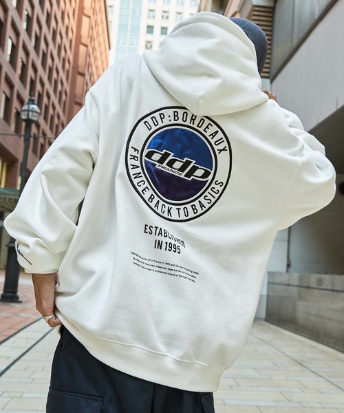 「ddp」 プルオーバーパーカー L アッシュグレー メンズ_画像5