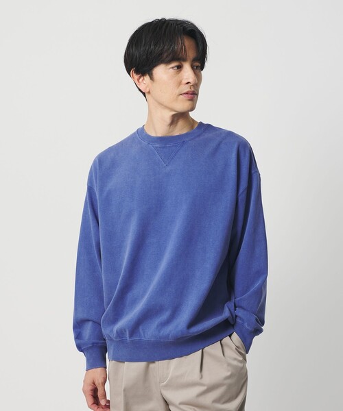 スノーウォッシュ　tee　スウェット　ビューティ＆ユース　ユナイテッドアローズ BEAUTY＆YOUTH UNITED ARROWS トレーナー スウェット スノーウォッシュ