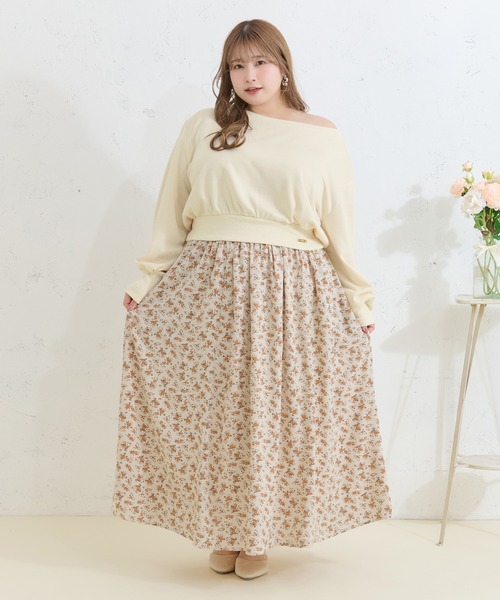 Louiosy（ルオシー） ロング スカート 「Louiosy」「大きいサイズ