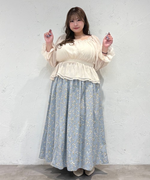 Louiosy（ルオシー） ロング スカート 「Louiosy」「大きいサイズ