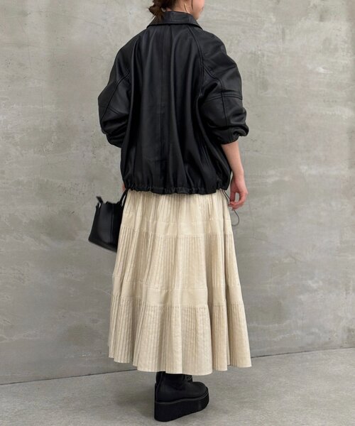 BEARDSLEY（ビアズリー） ブルゾン アウター レザーブルゾン