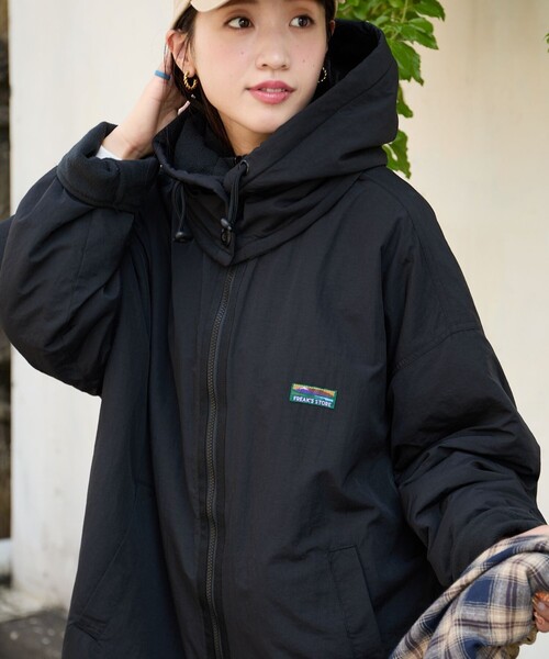 新品未使用タグ付★FREAK’S STORE裏フリースリバーシブルジャケット FREAK'S STORE（フリークスストア）の「限定展開 FREAK'S OUTDOORS 裏