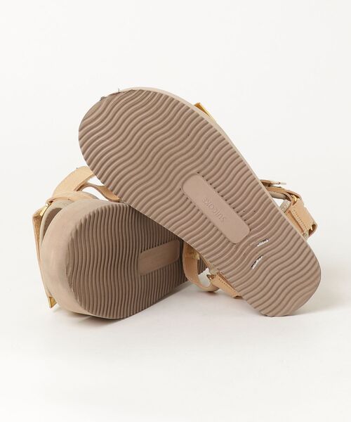「SUICOKE」 フラットサンダル 22cm ベージュ レディース_画像3