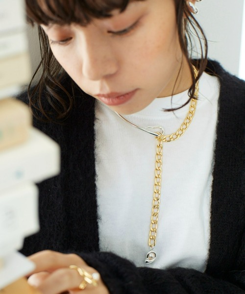 「Nothing And Others」 ネックレス FREE シルバー レディース_画像4