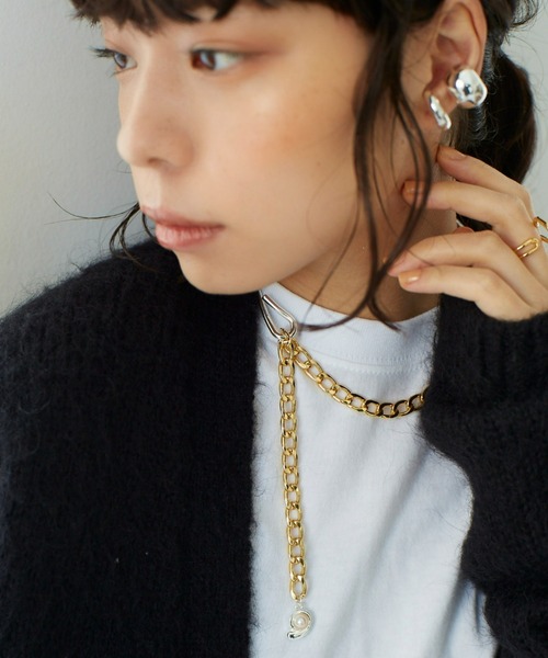 「Nothing And Others」 ネックレス FREE シルバー レディース_画像7