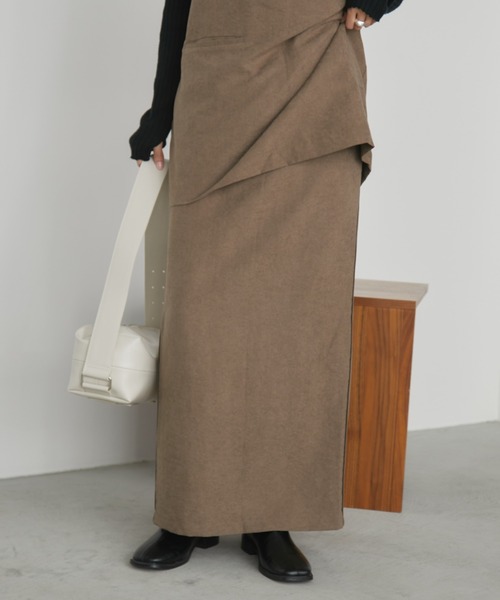 「Aunt Marie's」 スカート FREE ベージュ レディース_画像4