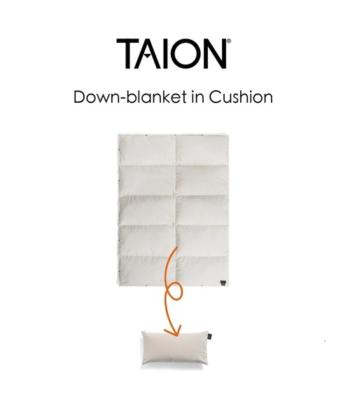 TAION（タイオン） ブランケット 「」ルームダウン 超軽量 800FP 羽毛