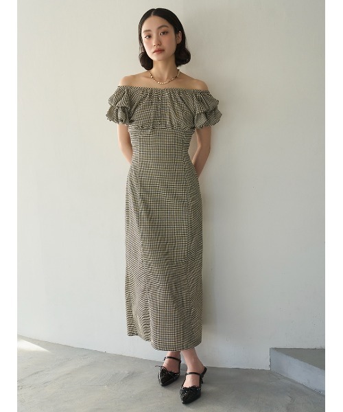 LILY BROWN（リリーブラウン） ワンピース 「新色追加」2wayダブル