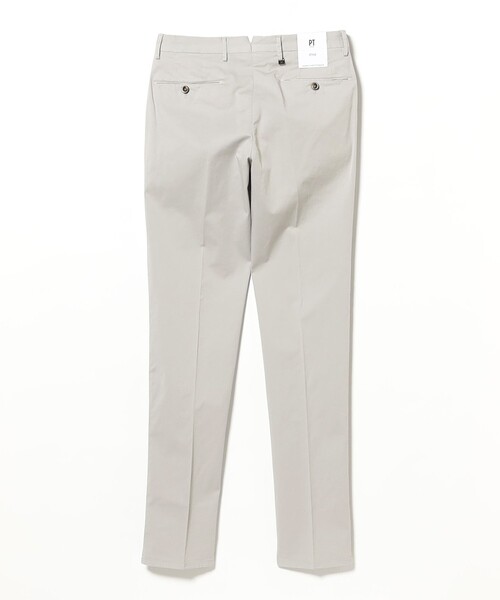 【GREY/230】【別注】PT TORINO / EVO-F ストレッチ ウール 1プリーツ スラックス BEAMS F（ビームスF）【別注】PT TORINO / EVO-F トラベル 1プリーツ