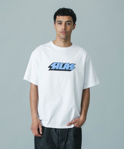 「SILAS」 半袖Tシャツ L ホワイト メンズ_画像6