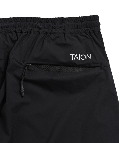 タグ付！ストレッチナイロンパンツ　ブラック　M TAION（タイオン） パンツ 「」「ウィメンズ」ベーシックスポーツ 軽量