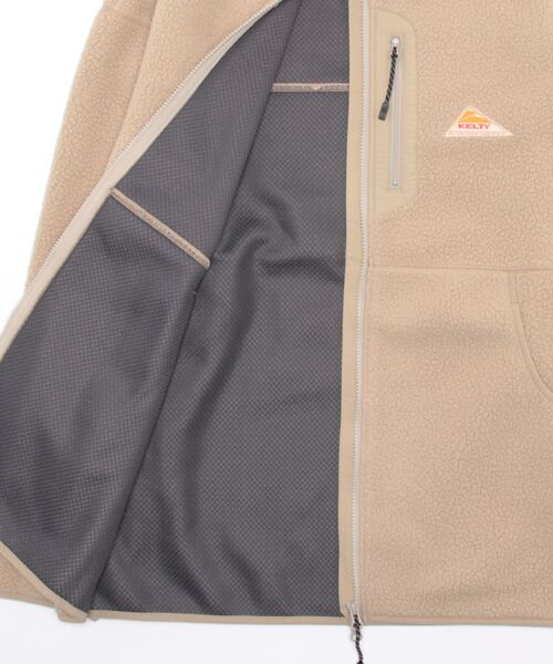 「KELTY」 ブルゾン L ベージュ レディース_画像3