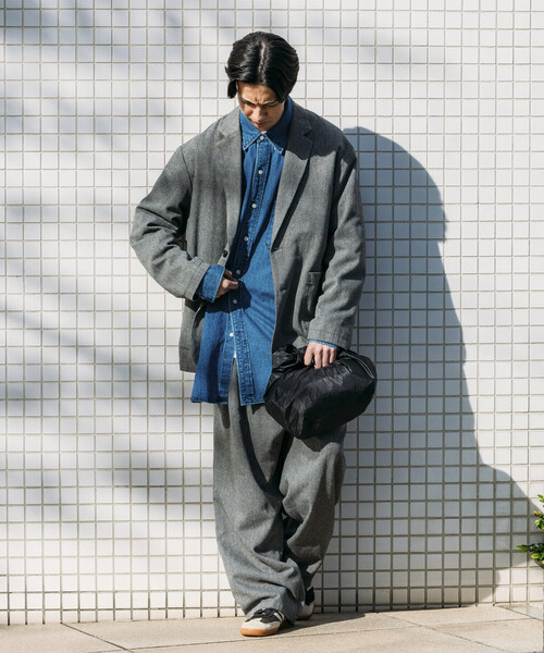 FREAK'S STORE セットアップ グレー FREAK'S STOREのセットアップ（グレー系）を使ったメンズ人気 ジャケット・アウター
