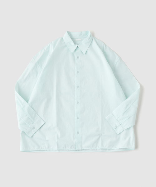 SEEALL シャツ SEEALL / シーオール REGULAR COLLAR SHIRTS SOLID