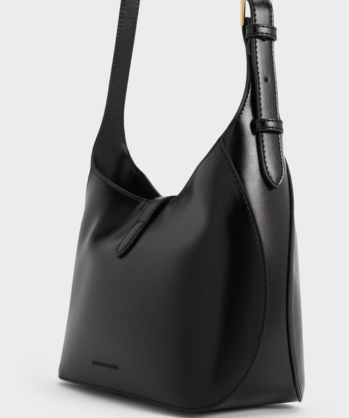 「CHARLES \u0026 KEITH」 ショルダーバッグ M オートミール レディースの画像