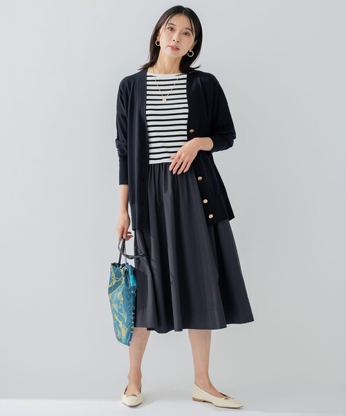 23区（ニジュウサンク） ドッキングワンピース 38 ベージュ レディース