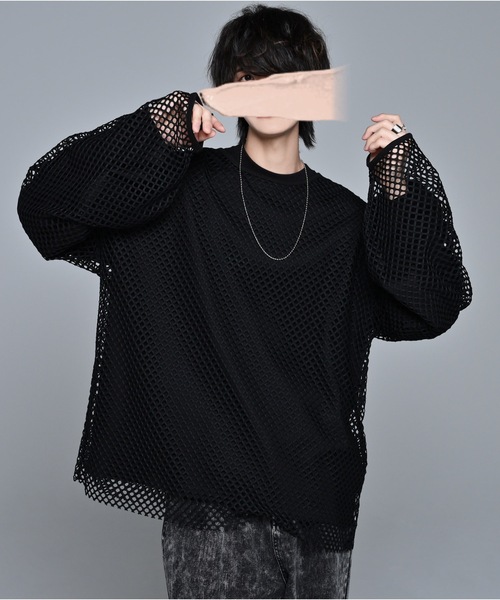 ADRER（アドラー） 長袖Tシャツ SMALL ブラック メンズ : ZOZOTOWN 