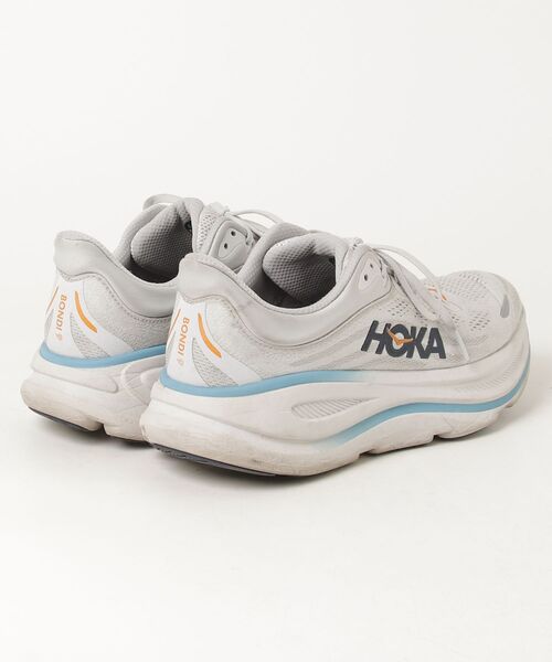 「HOKA」 ローカットスニーカー 27.5cm グレー メンズ_画像2