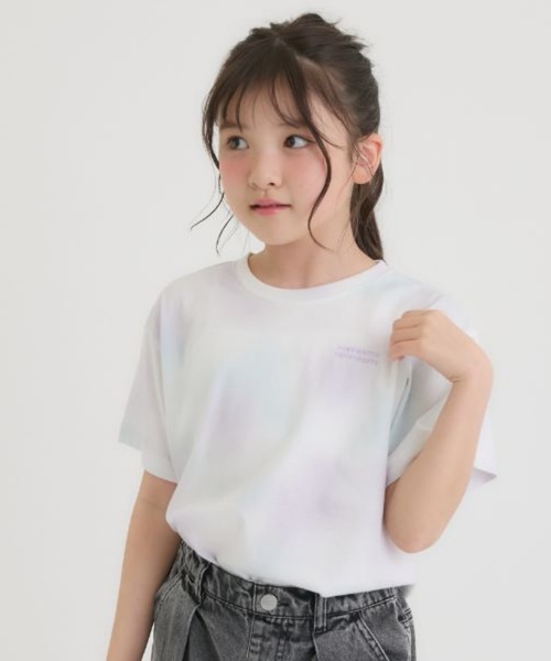 りこちゃん③ＬＬ白カットソー×ブルーストライプ布帛切替五分袖カットソー ZOZOTOWN Yahoo!店 - Tシャツ/カットソー｜Yahoo!ショッピング