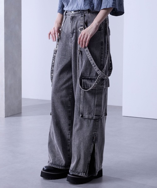 「Loose/ルース」 デニムパンツ S グレー メンズ_画像7