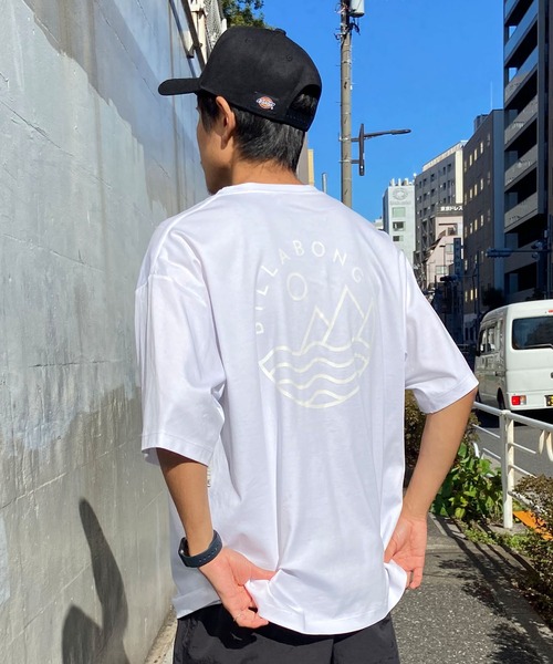 「BILLABONG」 半袖Tシャツ M オフホワイト メンズ_画像3
