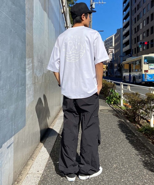 「BILLABONG」 半袖Tシャツ M オフホワイト メンズ_画像7